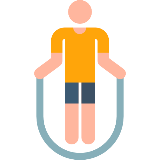 thick jumping-rope man