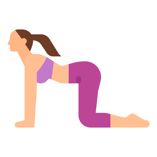woman stretching back