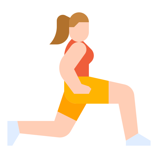 woman performing lunges